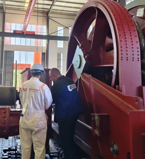 Laivanomistaja Seaspan tuli tehtaallemme tarkastukseen